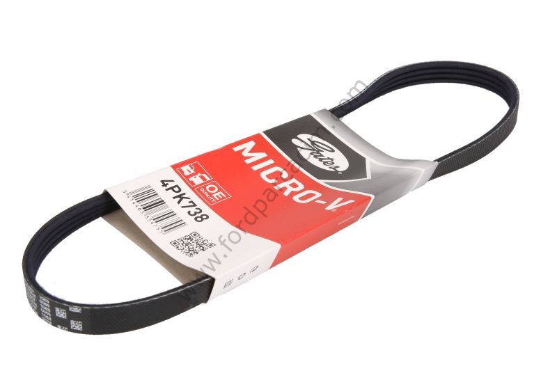 Transit Direksiyon Kayışı 125PS 4PK736 2001-2006 Arası Modeller İçin GATES