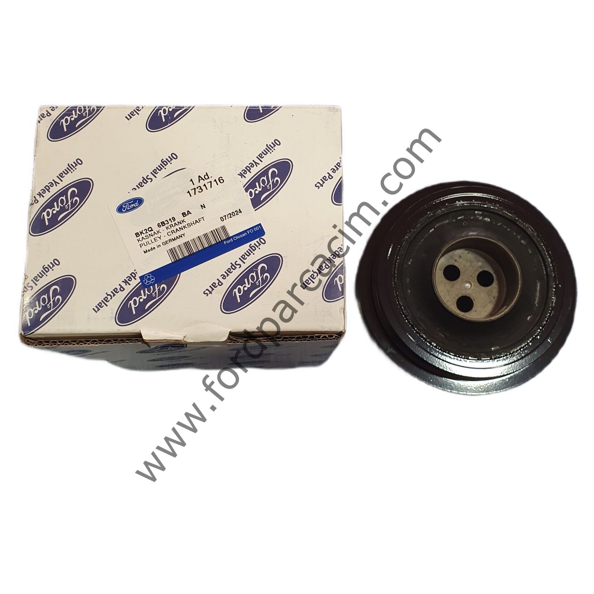 Transit V-347 Krank Kasnağı 2007-2014 Arası Önden Çeker Modeller İçin ORJİNAL