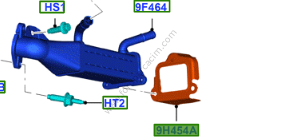 Custom Egr Soğutucu Contası 2013-2018 Arası 2.2 Motorlu Modeller İçin ORJİNAL