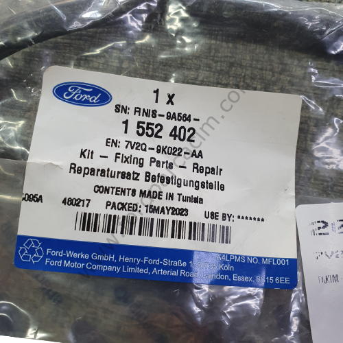 Fiesta Enjektör Geri Dönüş Hortumu 1.4 Dizel  68PS 2009-2012 Arası Modeller İçin ORJİNAL