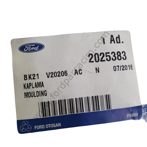 Custom Yakıt Depo Kapak Alt Kuşak 2013-2018 Arası Modeller İçin ORJİNAL