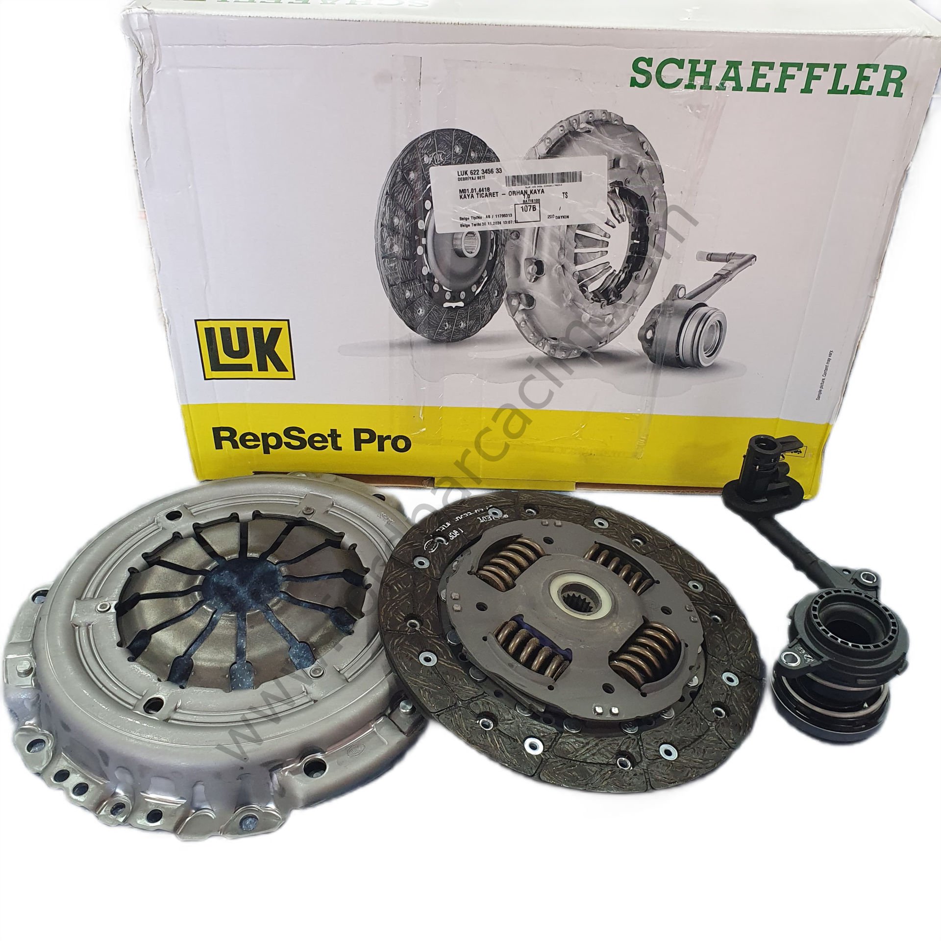 Courier 1.5/1.6 Dizel Debriyaj Seti + Debriyaj Bilyası (6 İLERİ VİTESLER İÇİN) 2018 Sonrası Modeller İçin LUK