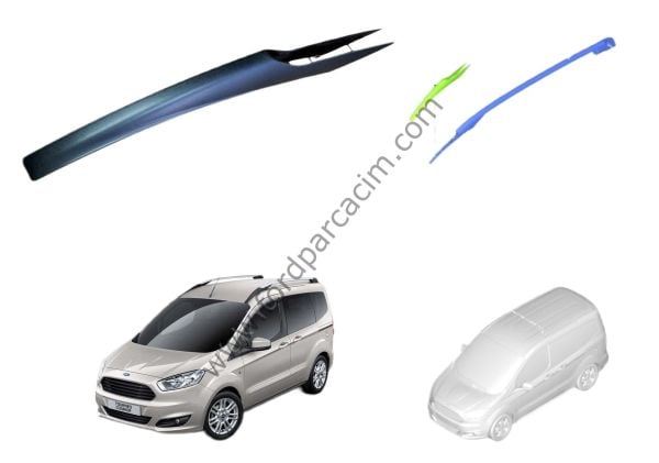 Courier Tavan Rayı Ön Sağ Plastiği 2014-2023 Arası Modeller İçin ORJİNAL