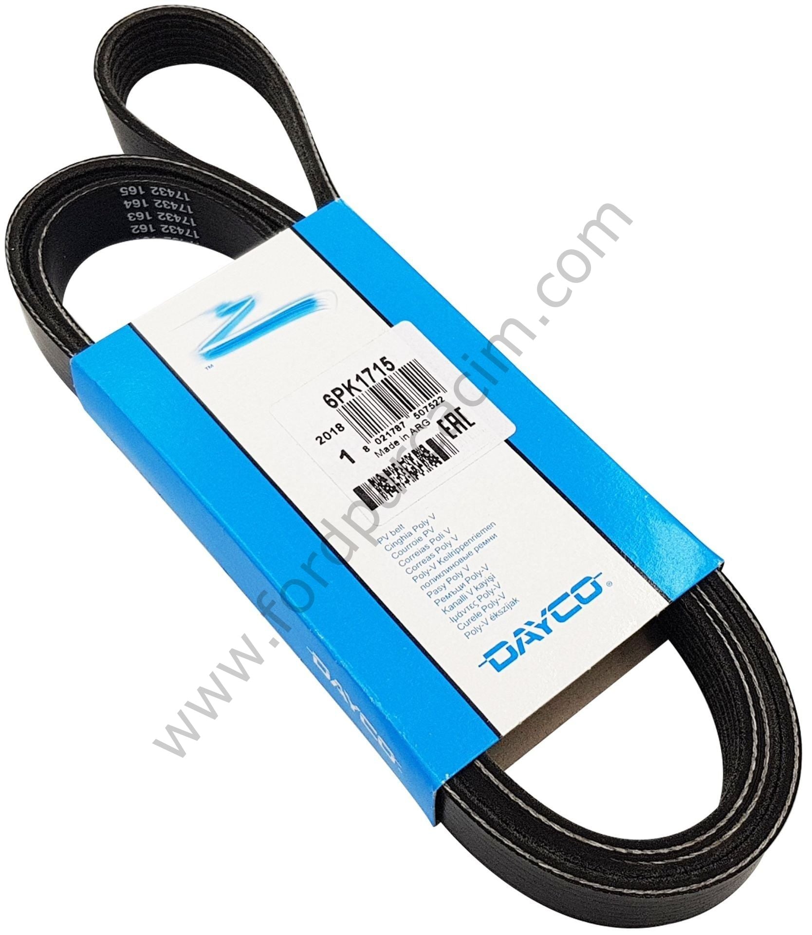 Connect V Kayışı KLİMALI 6PK1715 2002-2008 Arası DAYCO