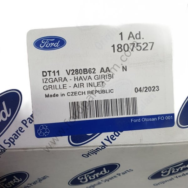 Courier Arka Çamurluk Havalandırması Sağ 2014-2023 Arası Modeller İçin ORJİNAL