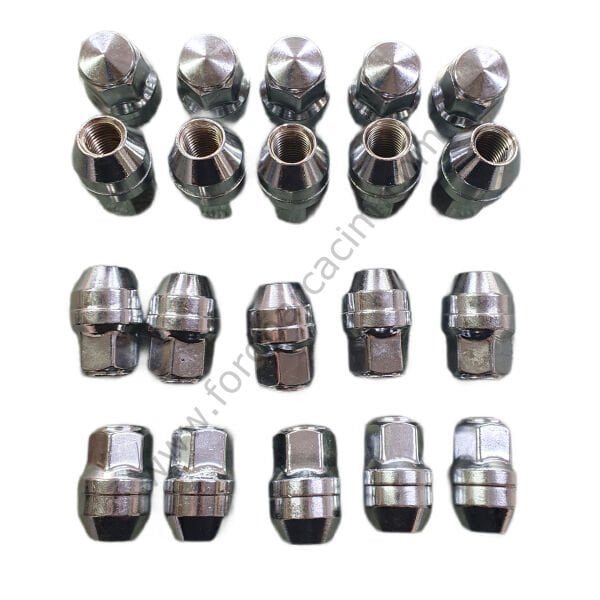 Custom Bijon Somunu 20 ADET Nikelaj 2013 Sonrası Modeller İçin İTHAL