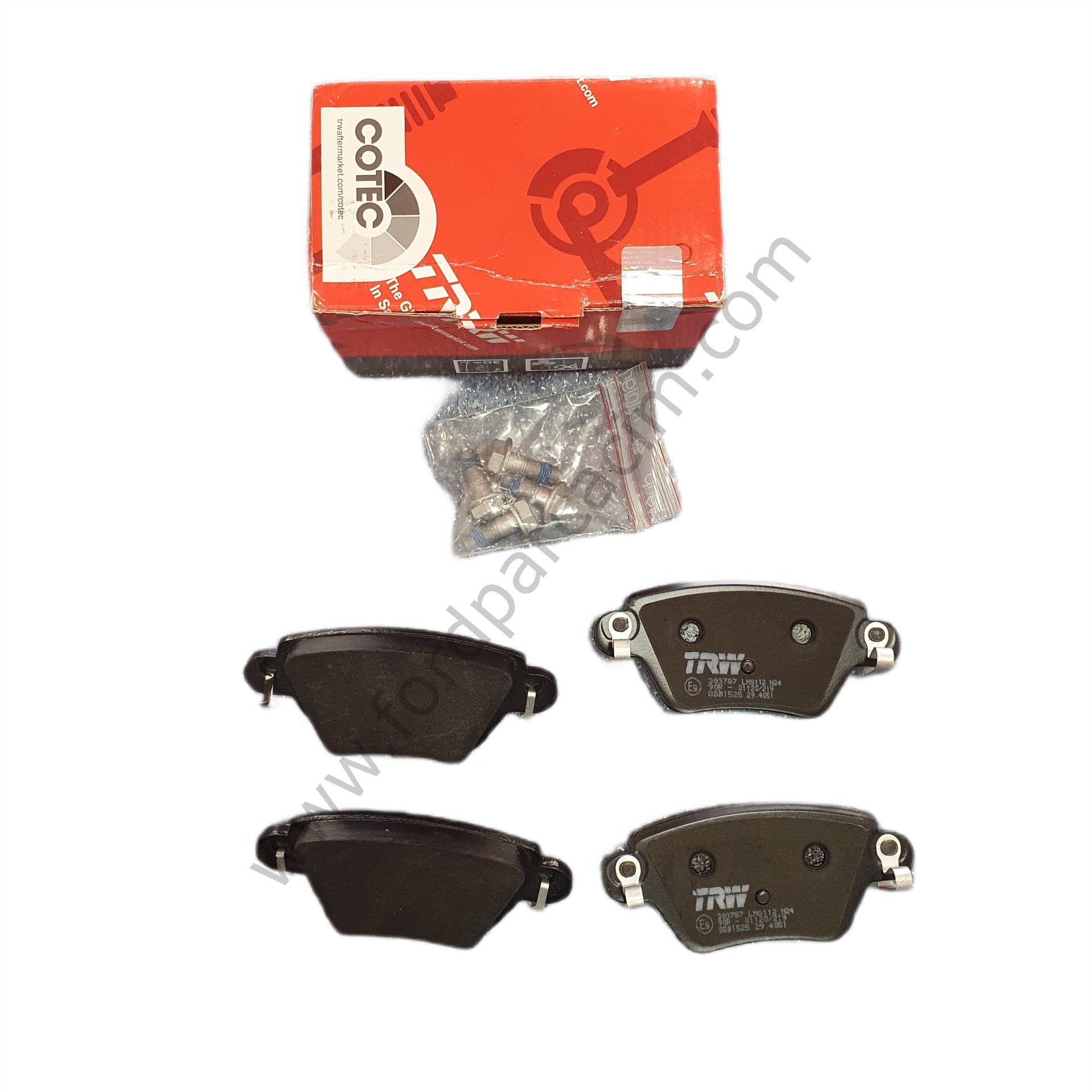Mondeo Arka Fren Balata 2001-2004 Arası Modeller İçin TRW