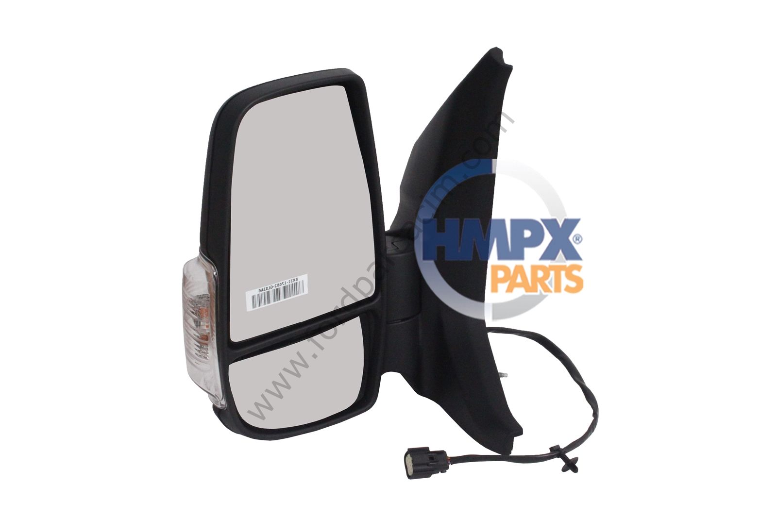 Transit Dış Dikiz Aynası Komple Sol 2014-2019  Arası Katlanmaz Beyaz Sinyalli Modeller İçin İTHAL