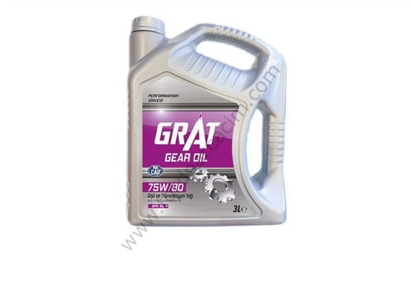 75W80 Şanzıman Yağı 3 LT GRAT