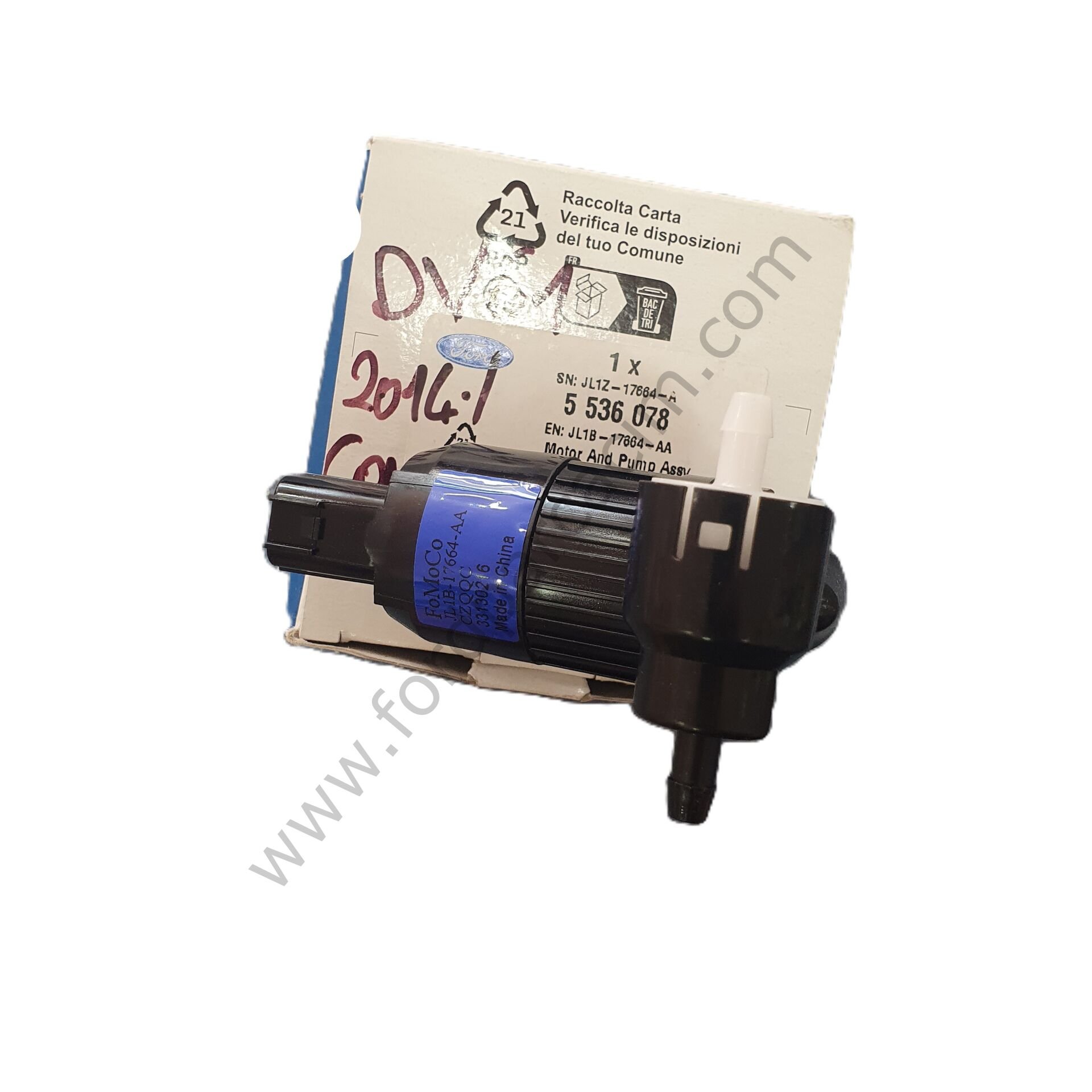 Connect Silecek Su Motoru Çiftli Arka Silecekli 2014-2022 Arası Modeller İçin ORJİNAL