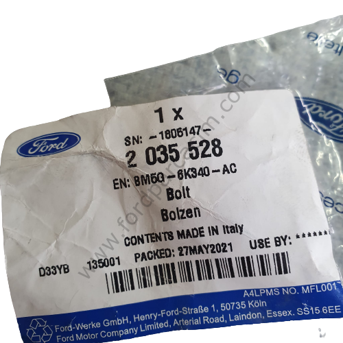 Focus Krank Kasnak Civatası 1.6 Benzinli 2006-2017 Arası Modeller İçin ORJİNAL