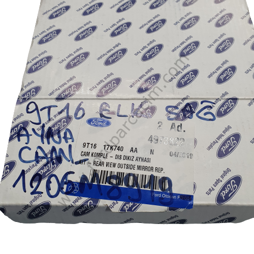 Connect Ayna Camı Sağ (TEK CAMLI MODELLER)  2009-2013 Arası Modeller İçin ORJİNAL