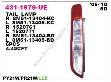 Focus 2.5 H.B Sol Stop Ledli 2008-2011 Arası Modeller İçin DEPO