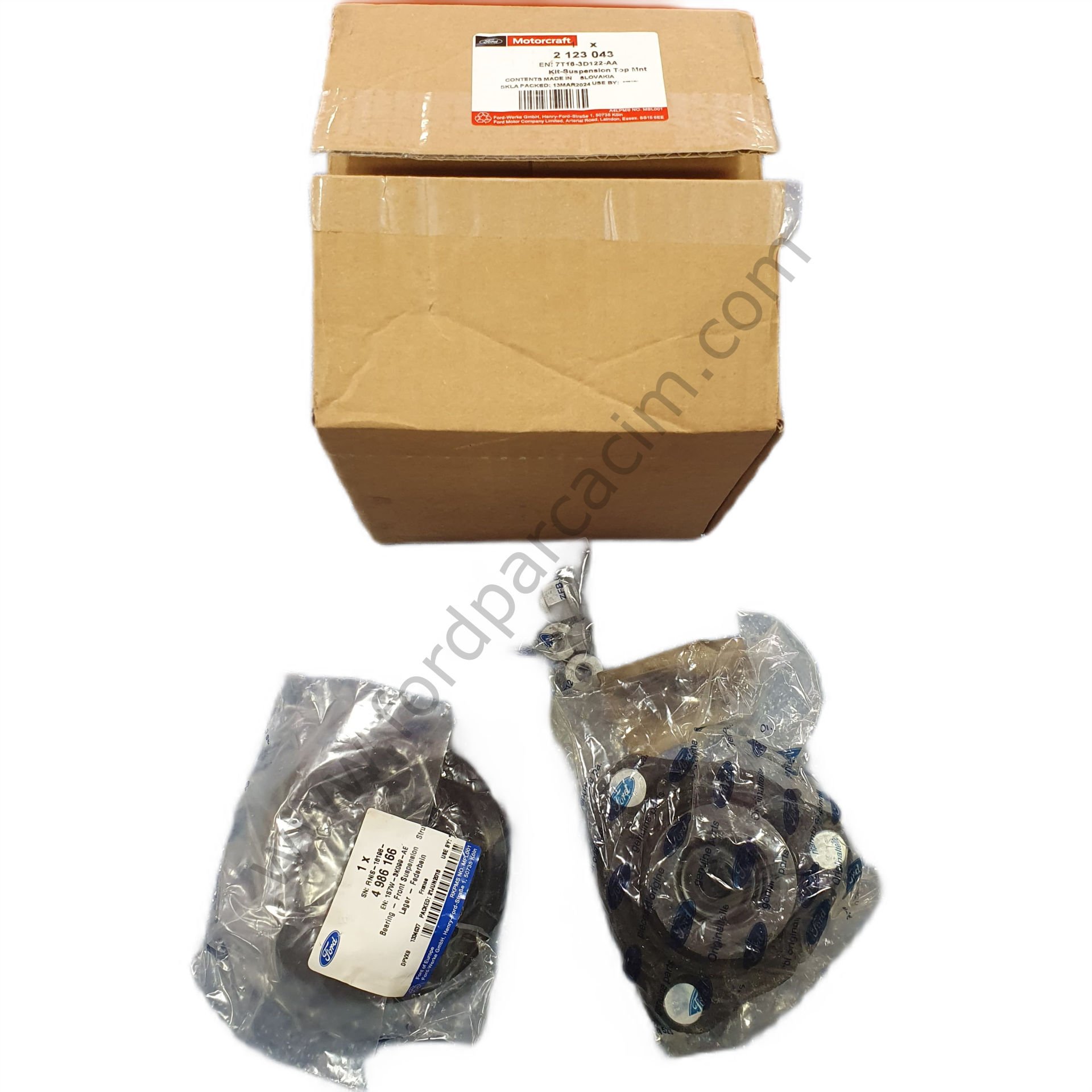 Connect Ön Amortisör Takozu + Amortisör Bilyası 2002-2013 Arası Modeller İçin ORJİNAL