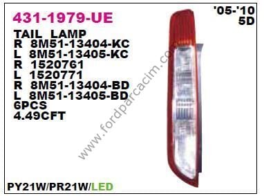 Focus 2.5 H.B Sağ Stop Ledli 2008-2011 Arası Modeller İçin DEPO