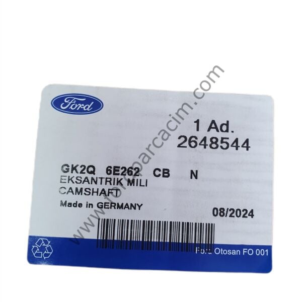 Custom Külbütör Kapağı + Eksantrik Millleri KOMPLE 2018-2023 Arası 2.0 Motorlu Araçlar İçin ORJİNAL