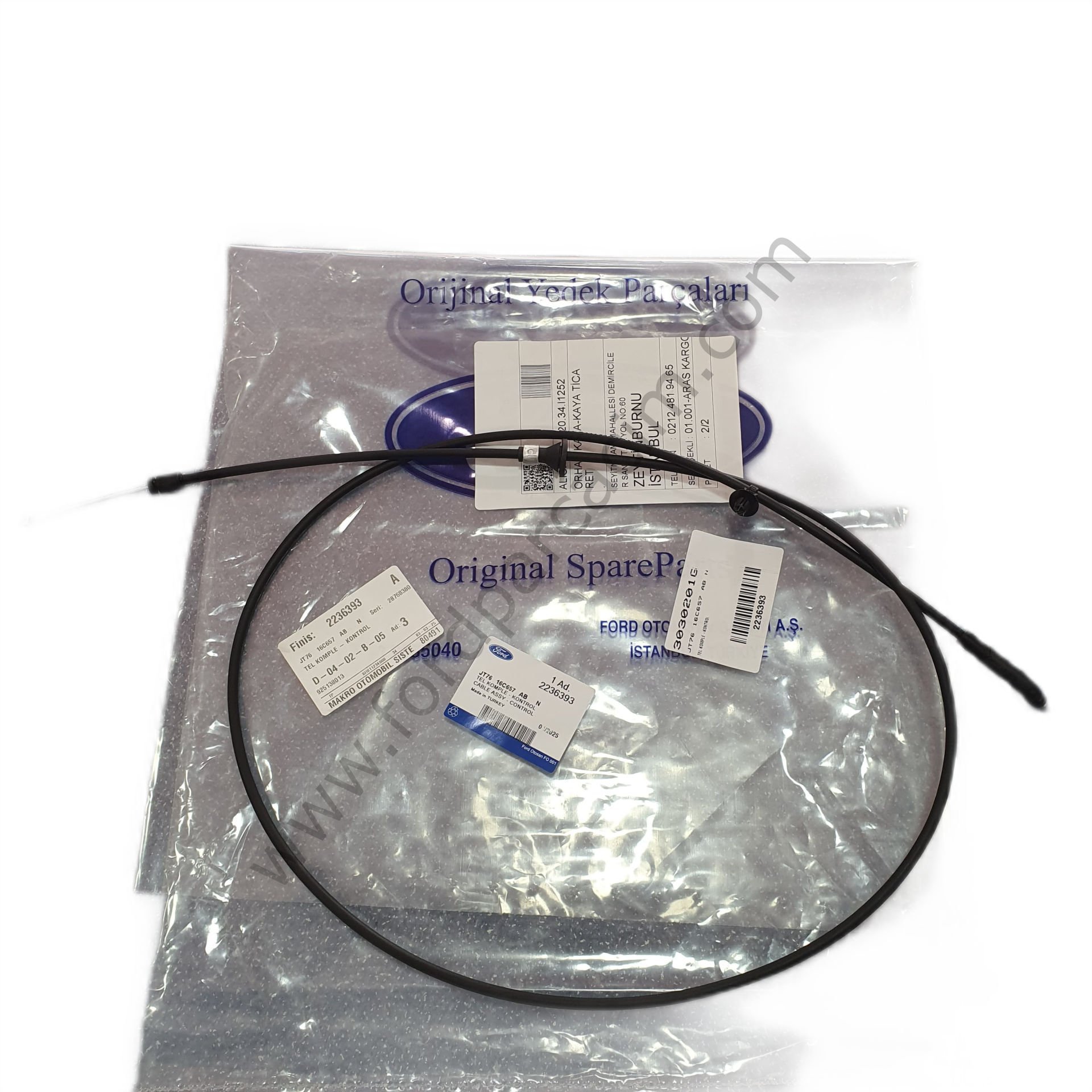 Courier Kaput Açma Teli 2018-2023 Arası Modeller İçin ORJİNAL