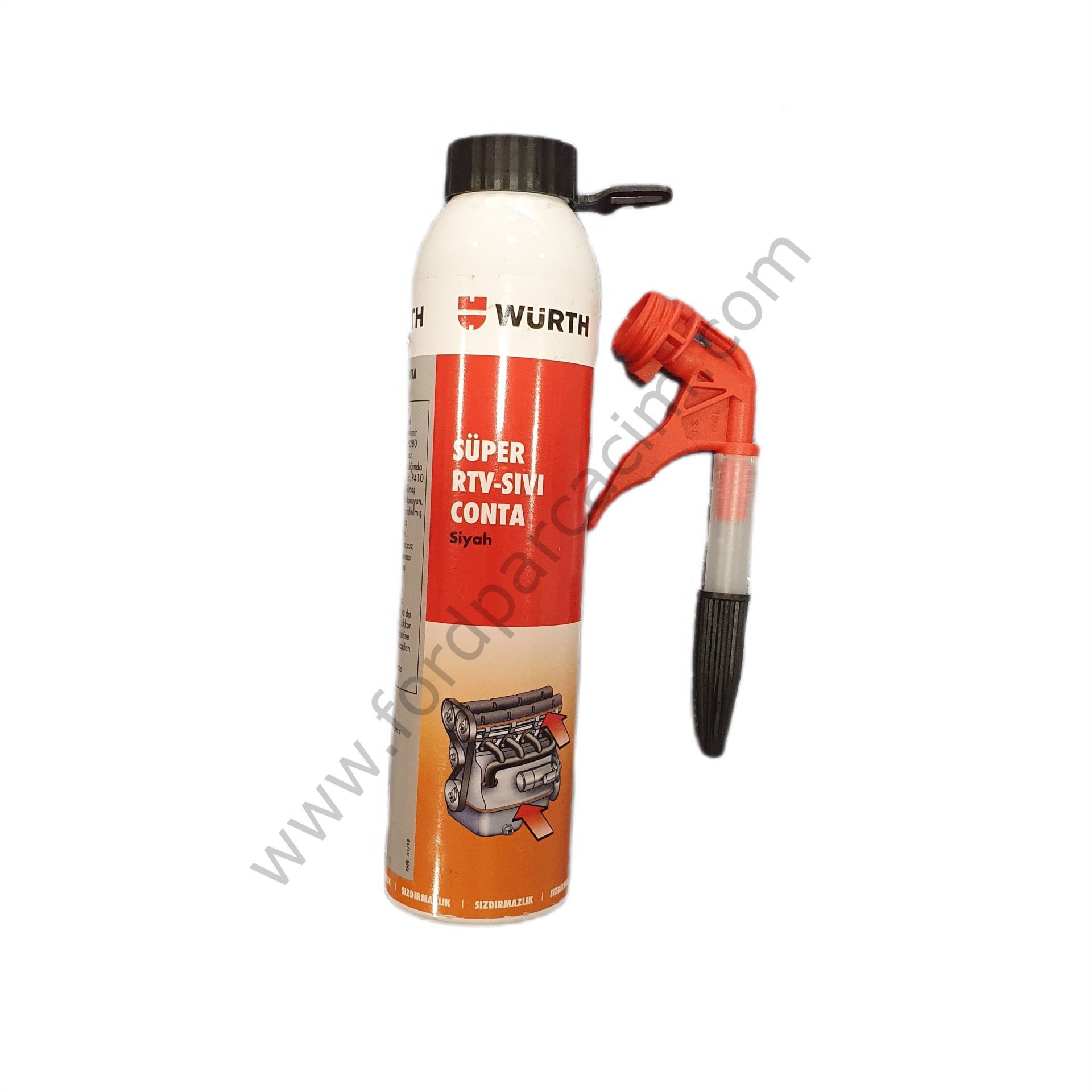 Sıvı Conta Siyah TÜP 200 ML WÜRTH