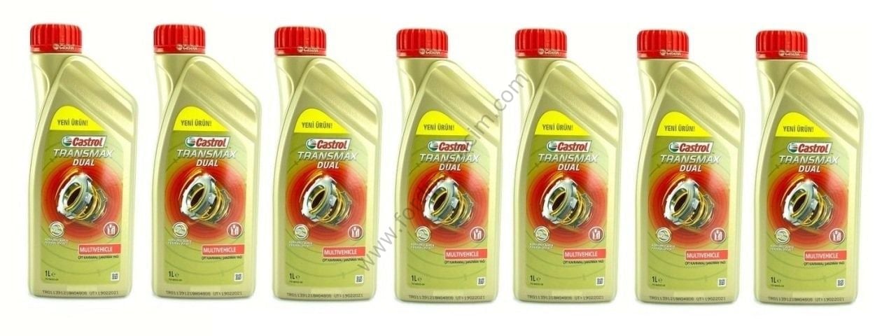 Powershift Şanzıman Yağı 7 LT CASTROL TRANSMAX DUAL