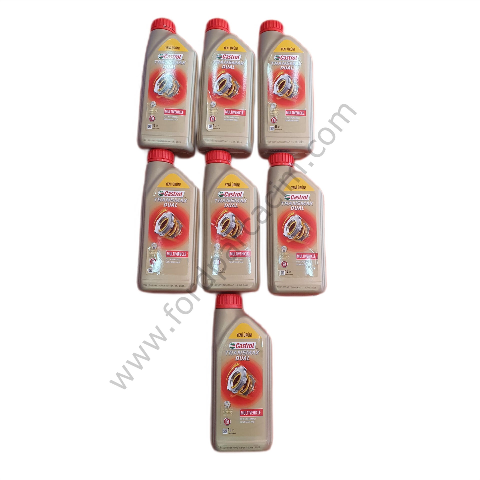 Powershift Şanzıman Yağı 7 LT CASTROL TRANSMAX DUAL