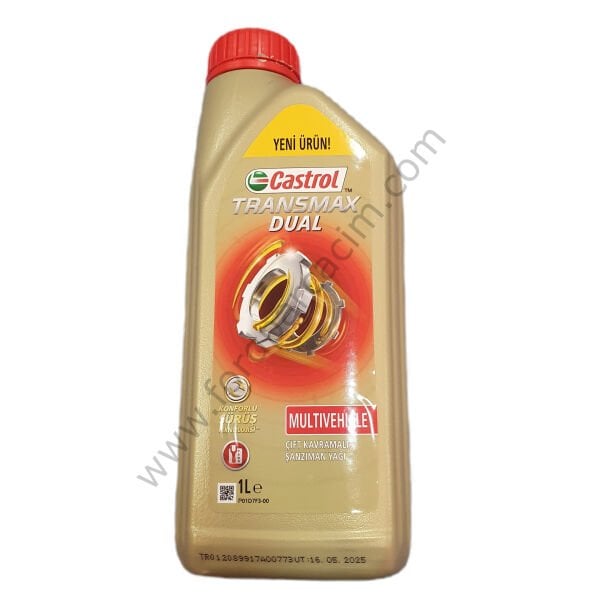 Powershift Şanzıman Yağı 1 LT CASTROL TRANSMAX DUAL