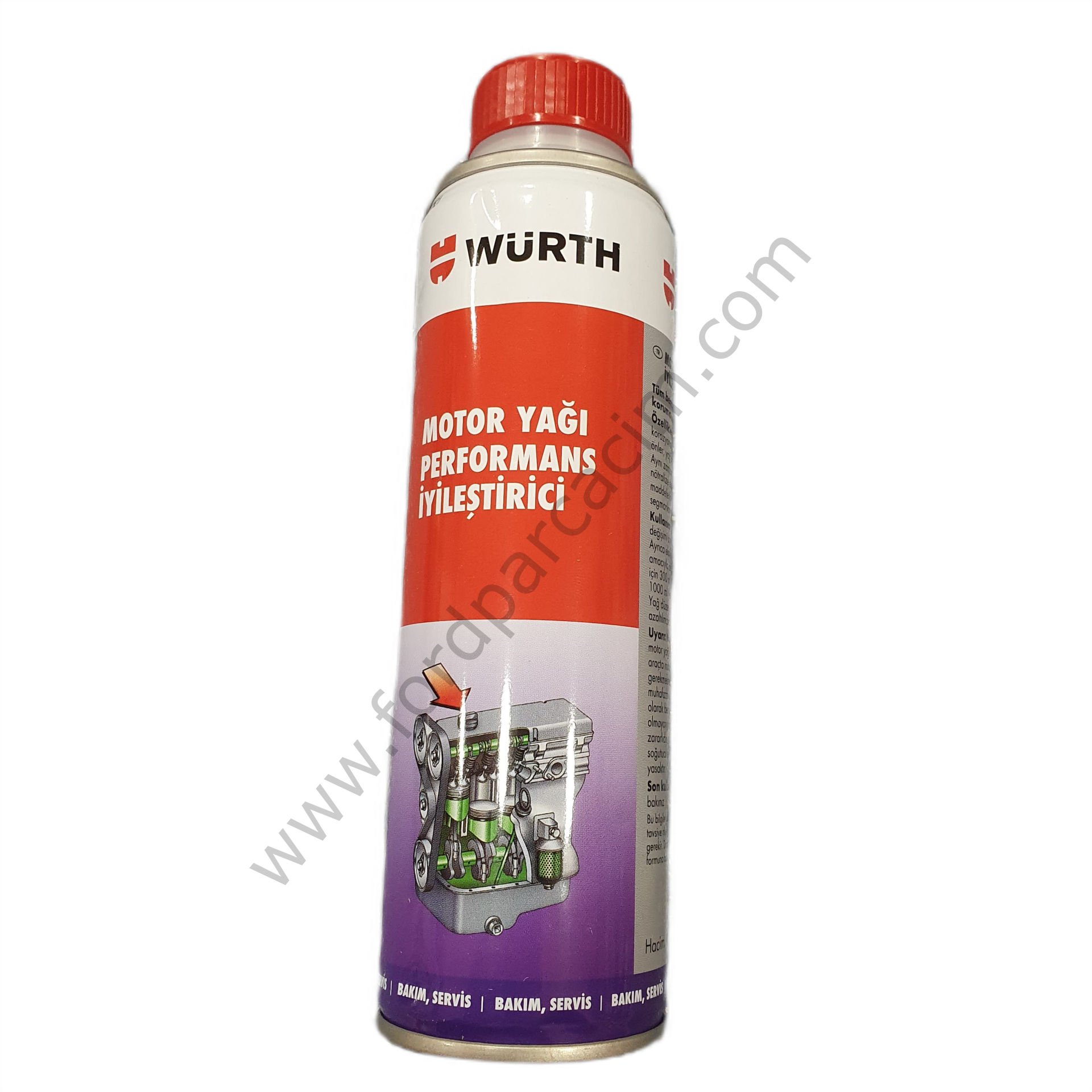 Motor Yağı Katkısı 300 ML WÜRTH MOTOR YAĞ PERFORMANS İYİLEŞTİRİCİ