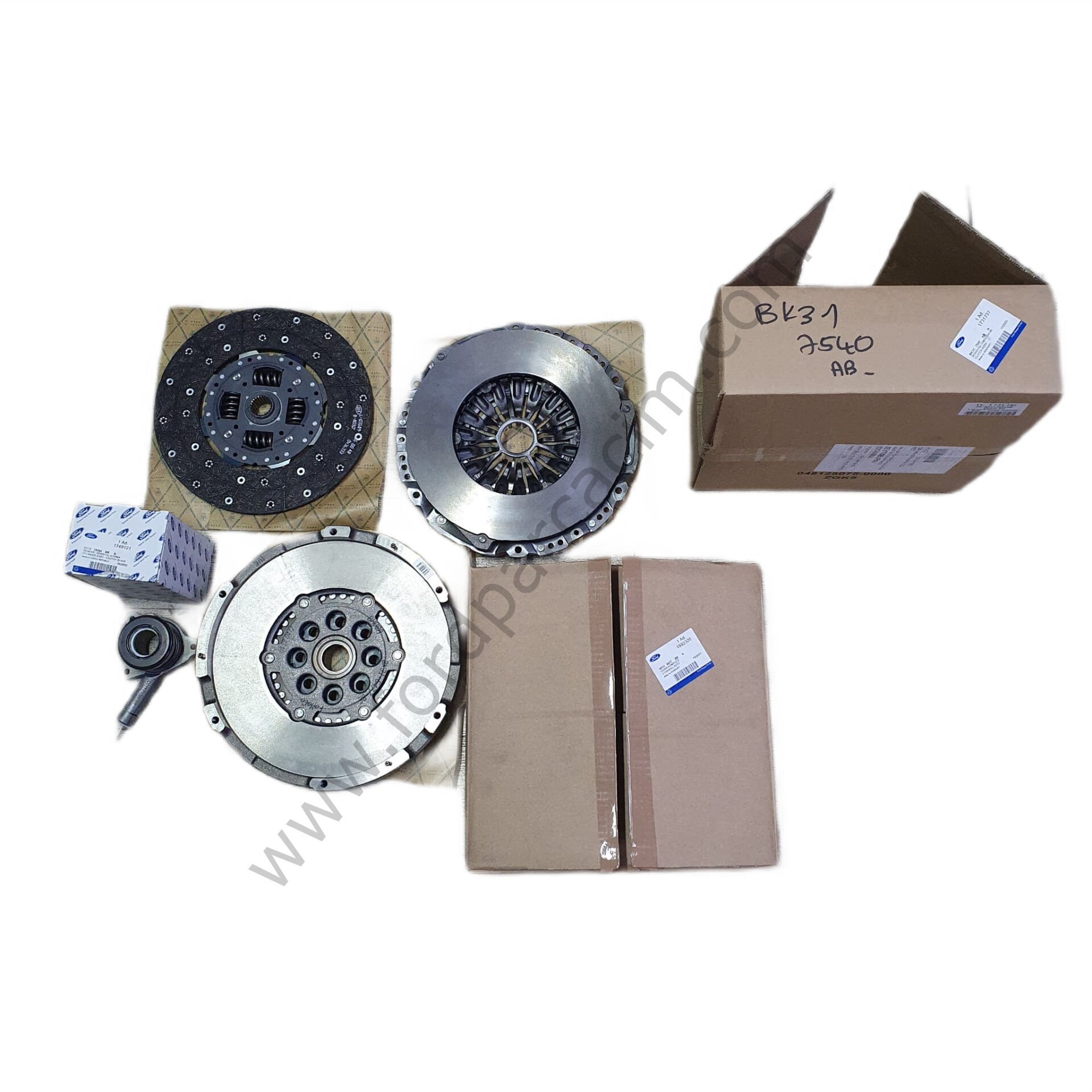 Transit Debriyaj Seti + Debriyaj Bilya + Volant 155ps 2.2 Motor 2013-2019 Arası Modeller İçin ORJİNAL