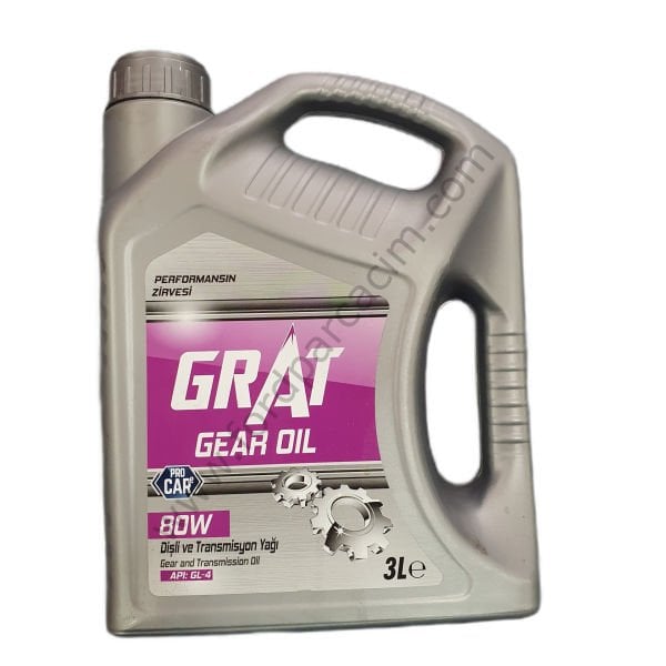 Şanzıman Yağı 80W 3LT GRAT