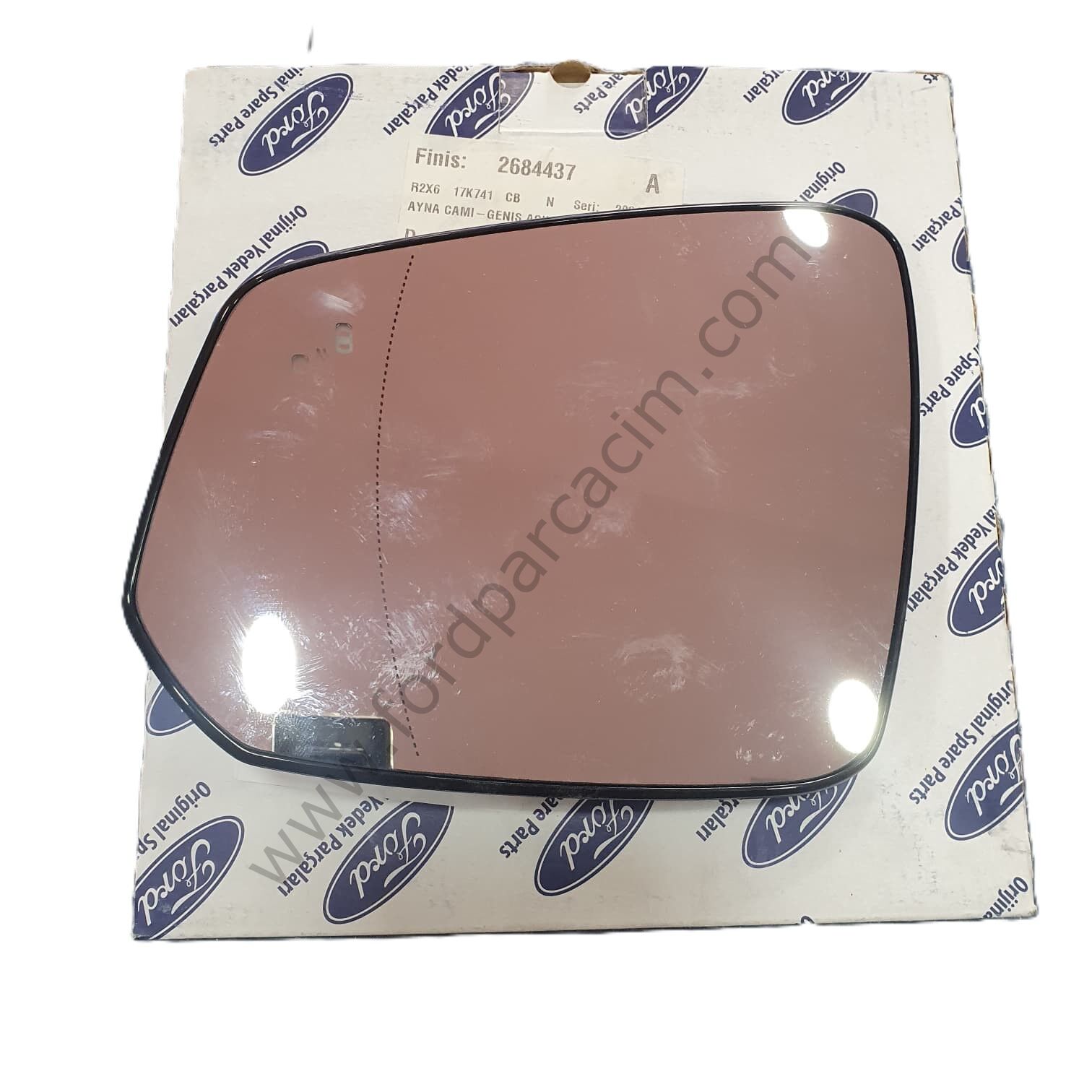 Courier Sol Ayna Camı 2023 Sonrası Modeller İçin KÖR NOKTA İKAZLI ORJİNAL