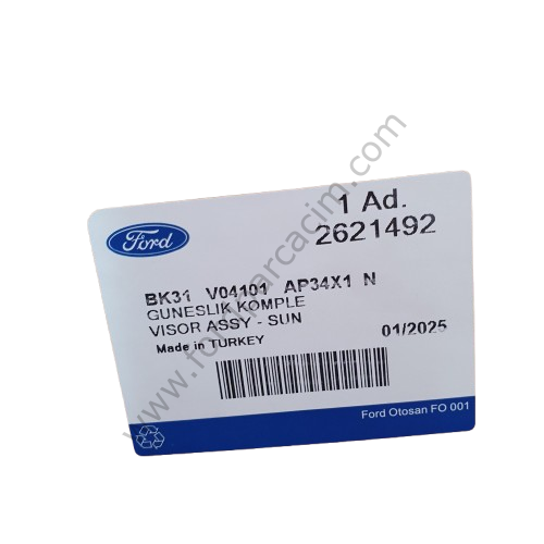 Transit Sol Güneşlik 2014-2024 Arası Modeller İçin ORJİNAL