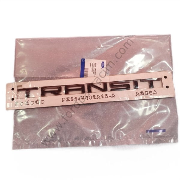 Transit Yazısı Courier 2023 Sonrası Modeller İçin SİYAH  ORJİNAL