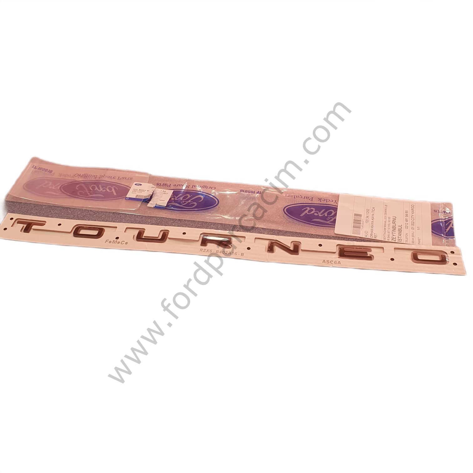 Tourneo Yazısı Courier 2023 Sonrası Modeller İçin SİYAH ORJİNAL