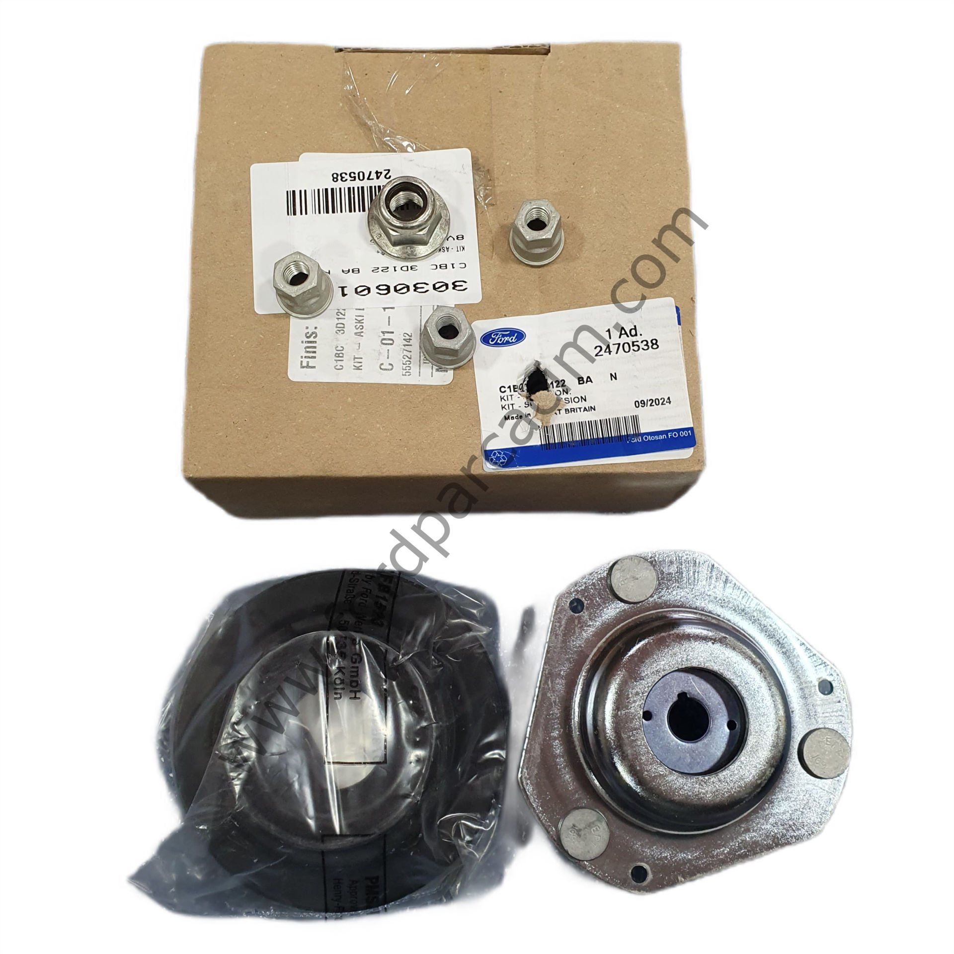 Courier Ön Amortisör Takozu + Amortisör Bilyası 2014-2023 Arası Modeller İçin ORJİNAL