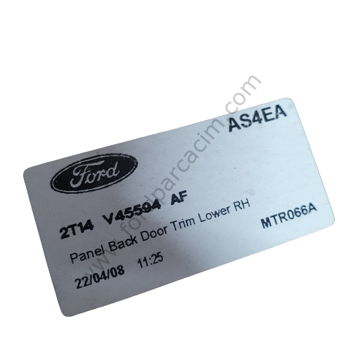 CONNECT KAPI DÖŞEMESİ ARKA : R 2T14 V45594 AG