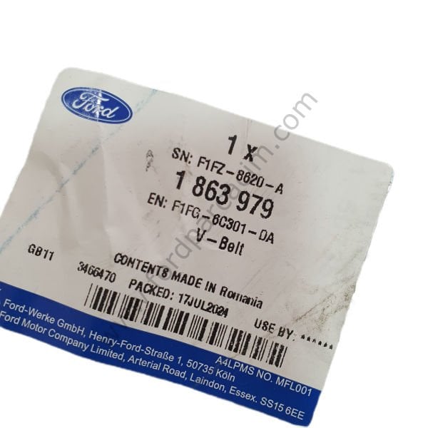Kuga V Kayışı 6PK1538 1.5 Ecoboost 2013-2019 Arası Modeller İçin ORJİNAL
