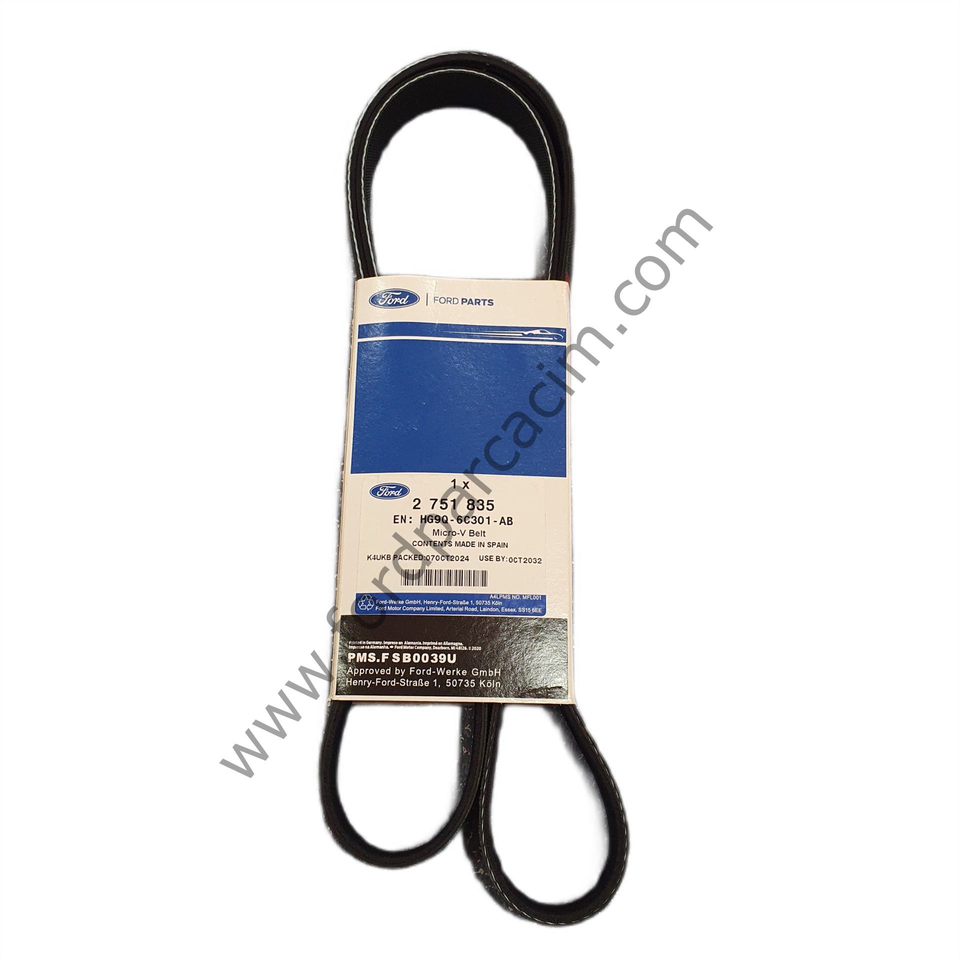 Mondeo V Kayışı 2014-2019 Arası 2.0 Ecoblue Motorlu Modeller İçin 6PK1352-6PK1353 ORJİNAL