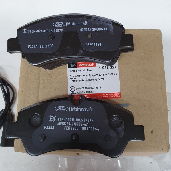 Transit Ön Fren Balatası 2014 Sonrası Modeller İçin ORJİNAL - MOTORCRAFT