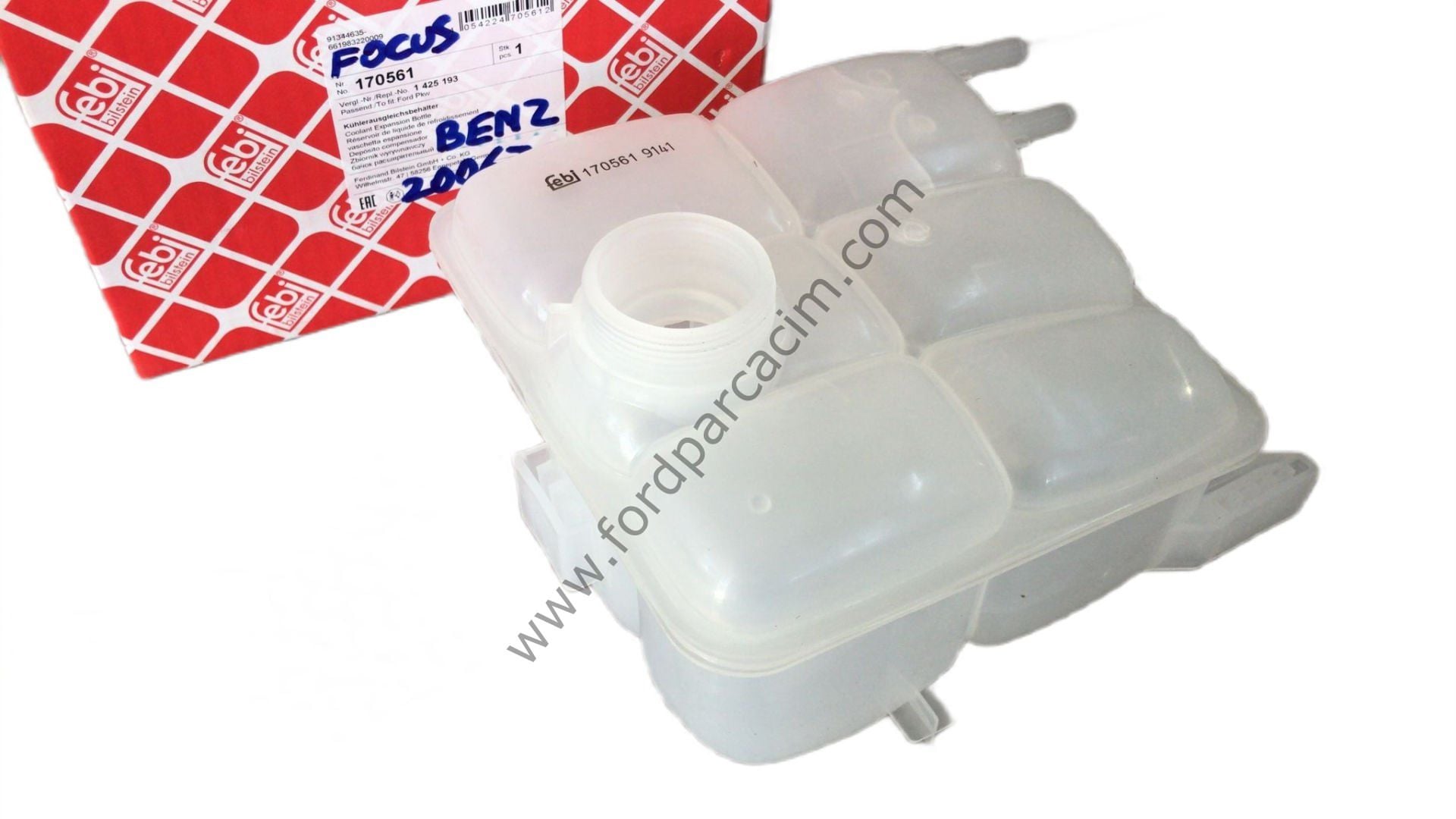 C-Max Radyatör Yedek Su Deposu 1.6 Benzinli 2003-2010 Arası Modeller İçin FEBİ