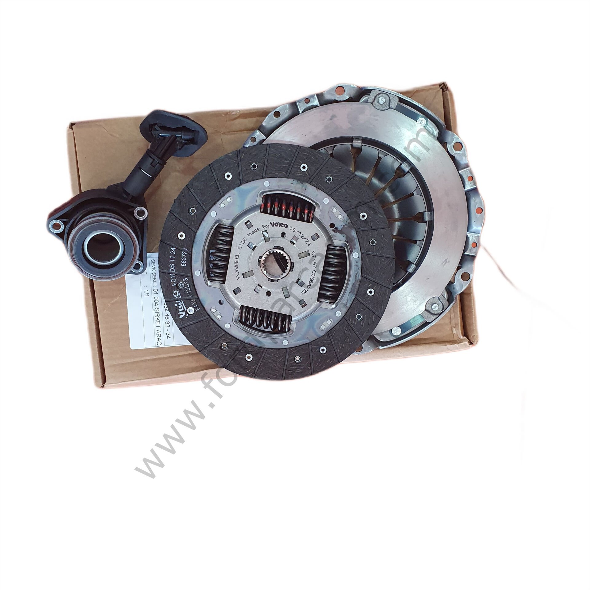 Connect Debriyaj Seti + Debriyaj Bilyası 75-90 PS 1.8 TDCİ Dizel 75PS-90PS - 2004-2013 Arası Modeller İçin VALEO