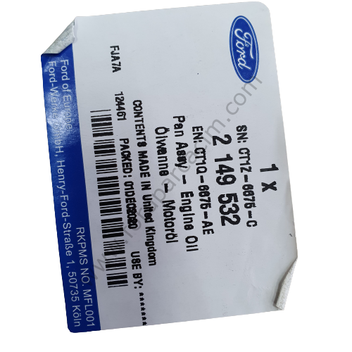 Focus 1.6 Dizel Plastik Karter Komple Orjinal