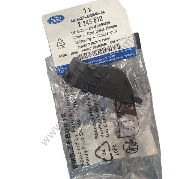 Custom Ön Kapı İç Açma Kolu İç Kapağı Sol 2013-2018 Arası Modeller İçin ORJİNAL