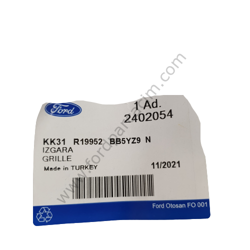 Transit Sağ Sis Far Çerçevesi Sisli 2019 Sonrası Modeller İçin ORJİNAL