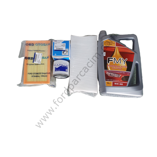 Connect 1.8 TDCi Dizel Bakım Seti 2002-2013 Arası Modeller İçin 5w30 Yağlı