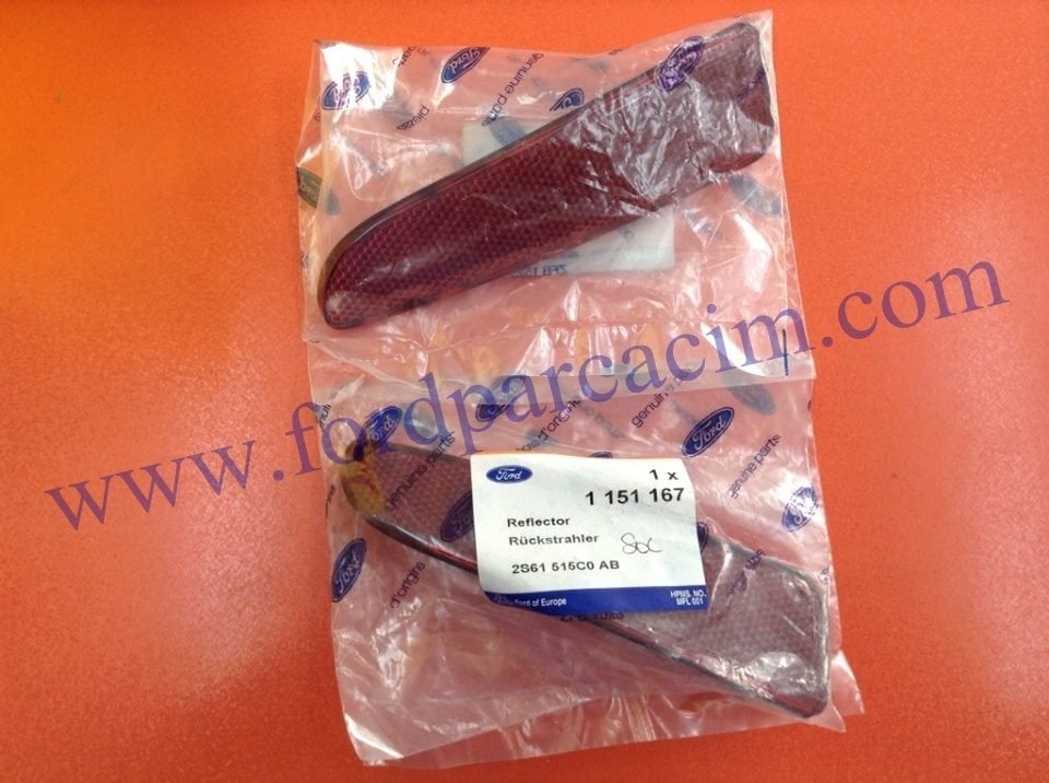 ORJİNAL REFLEKTÖR ARKA TAMPON SOL -FİESTA -