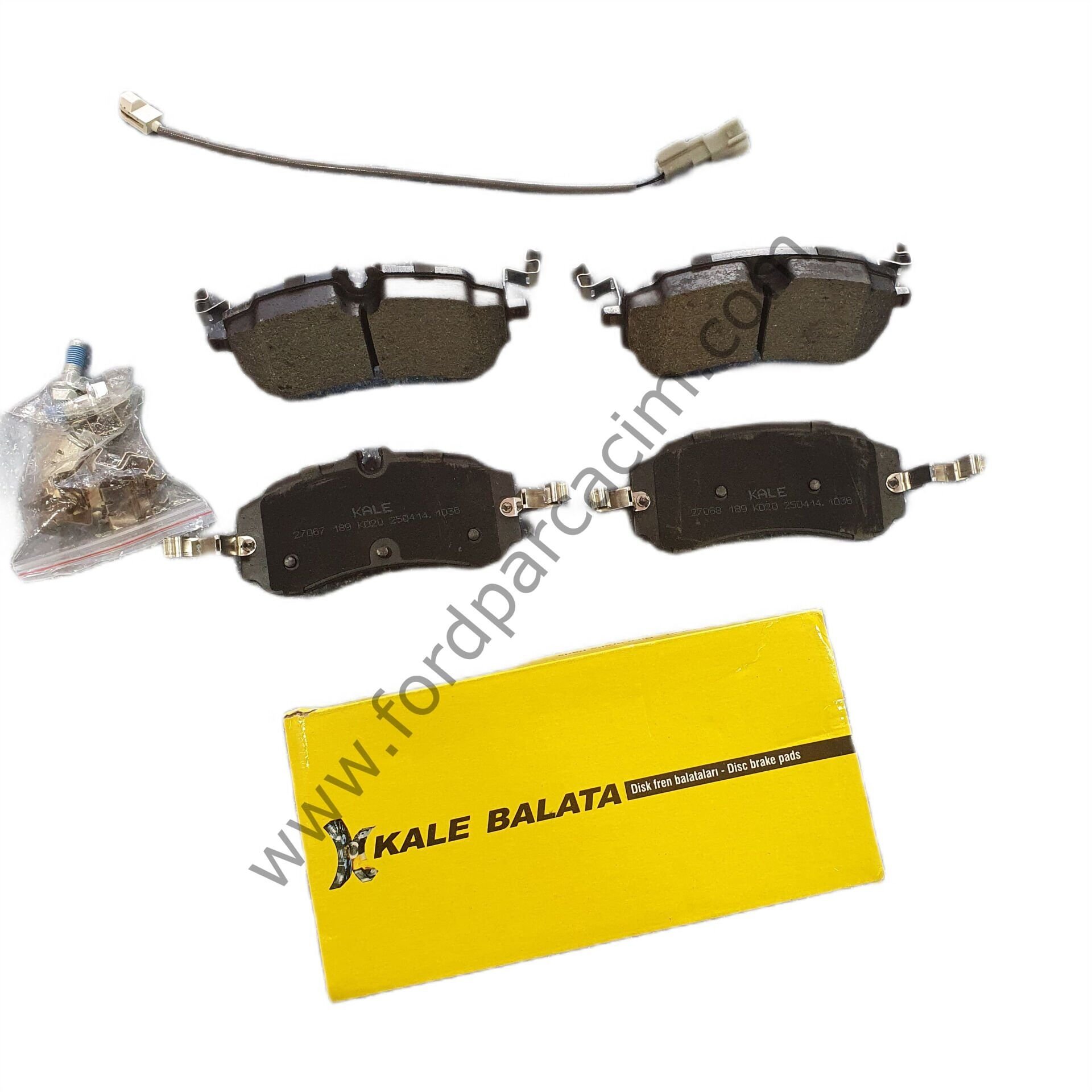 Transit Arka Fren Balatası 2024 Ve Sonrası Modeller İçin KALE