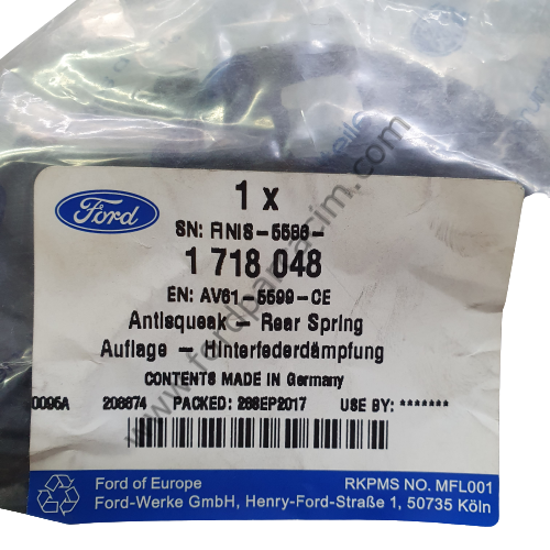 C-Max Arka Helezon Alt Lastiği 2010-2018 Arası Modeller İçin ORJİNAL
