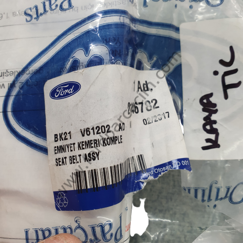 Transit Emniyet Kemer Toka Ön Sol Sürücü 2014 Sonrası Modeller İçin ORJİNAL