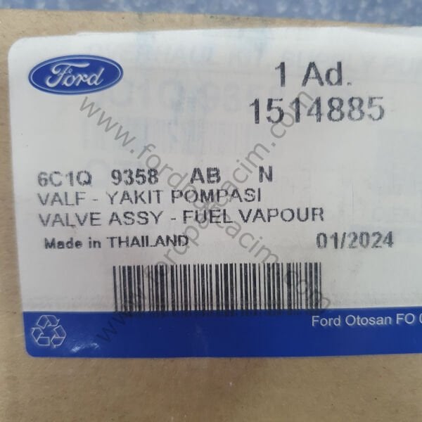 Transit Mazot Pompa Müşürü 2007-2012 Arası 2.4 Motorlu Modeller İçin ORJİNAL