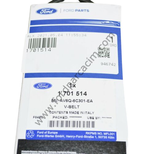 C-Max V Kayışı Dizel 6pk962-6pk965 2010-2018 Arası Modeller İçin ORJİNAL