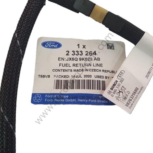 Focus Enjektör Geri Dönüş Hortumu 1.5 Ecoblue 2018 Sonrası Modeller İçin ORJİNAL